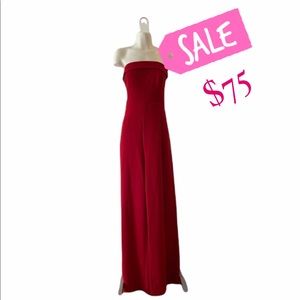 ♥️ Red Pants Suit with Pockets ♥️